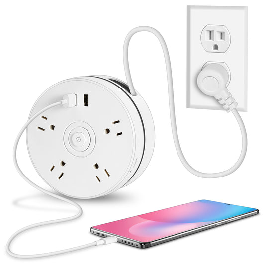 US Standard Pull-Out Power Strip Socket